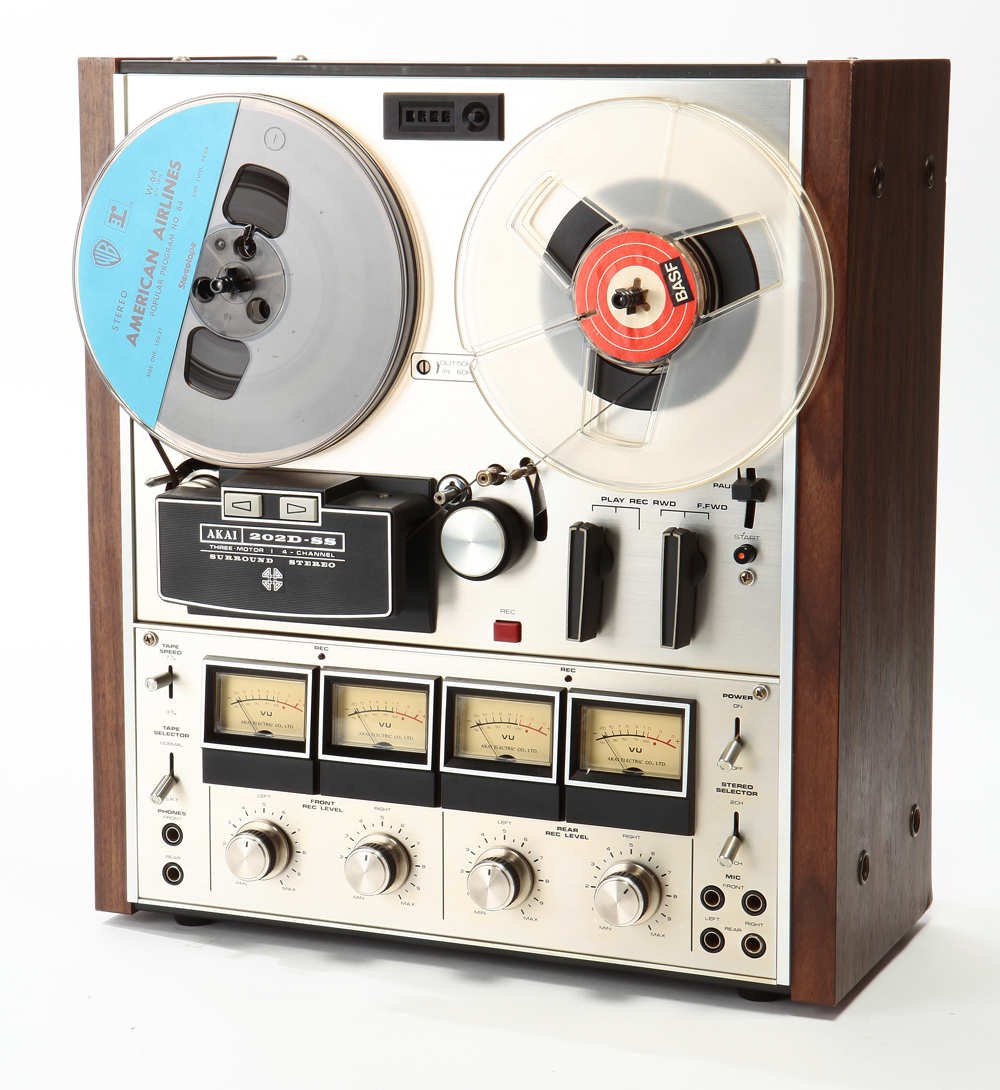 Akai 202D-SS Vintage Reel to Reel Tape Deck 202DSS 4-Chn Surround ...