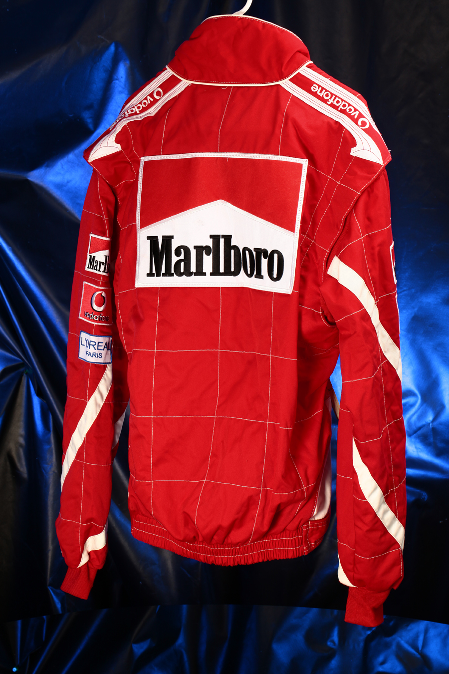 Official Ferrari RED Racing Jacket 01 Large Marlboro Vodafone ...